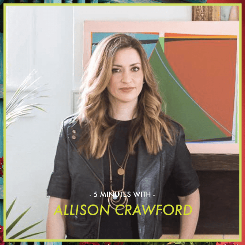 5 Minutes With: Allison Crawford
