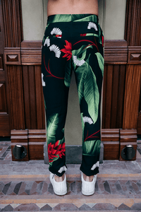 Americae American Bloom Alpinia Purpurata Trouser