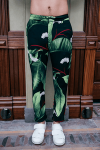 Americae American Bloom Alpinia Purpurata Trouser