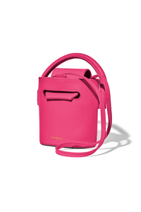 AMERICAE handbags Raspberry The Ellipse Bucket Bag