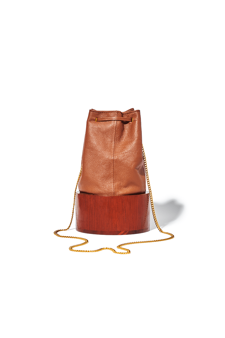 The Teak Bucket Bag