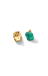 Americae jewelry Green The Raw Emerald Earrings