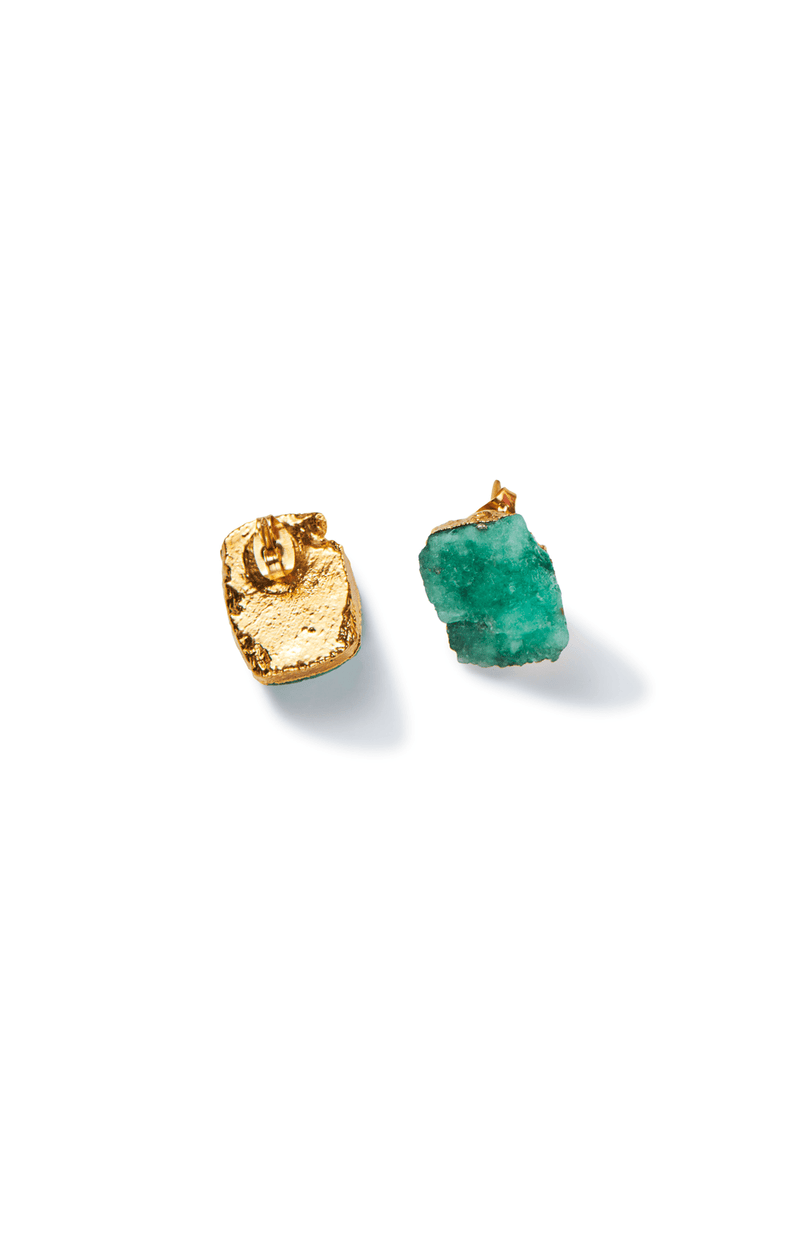Raw 2025 emerald earrings